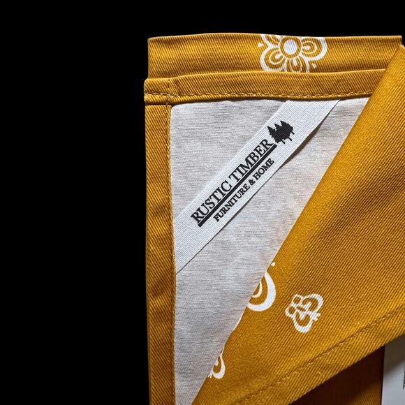 Butterfly Gold Pyrex-inspired Tea Towel - Picture 5 of 6